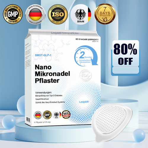 【Letzter Tag der Aktion 60 % Rabatt🥇】Lmipki® NIDDK-Tirzepatide Nano-Mikronadelpflaster 🇩🇪🏪(Schmerzfrei, 24/7-Freisetzung | Schnell 20 Pfund abnehmen | 90 % weniger Zucker | )